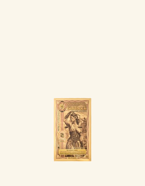 Idaho 1/4 Goldback - Justitia - Front