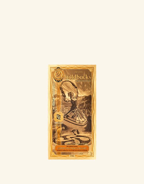 Idaho 2 Goldback - Civitas - Front