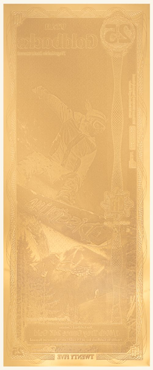 Utah refresh 25 Goldback - Disciplina - Back