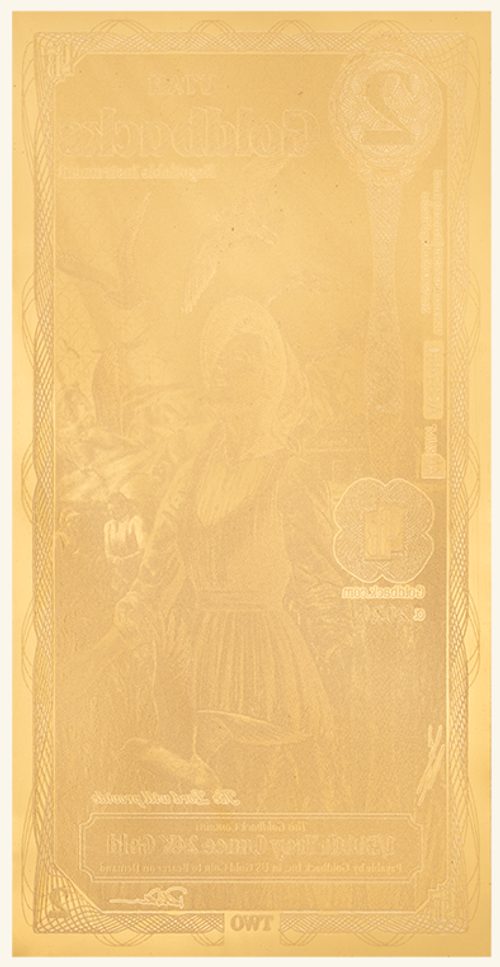 Utah refresh 2 Goldback - Gratia - Back